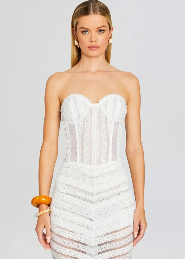 Maxi*Retrofete Florey Long Dress Natural White