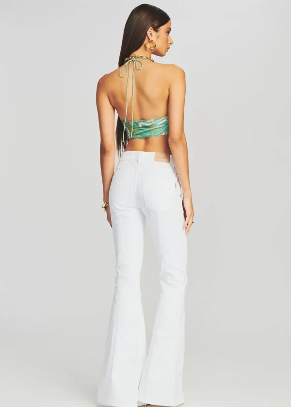 Honeymoon Looks*Retrofete Fresca Pant Optic White
