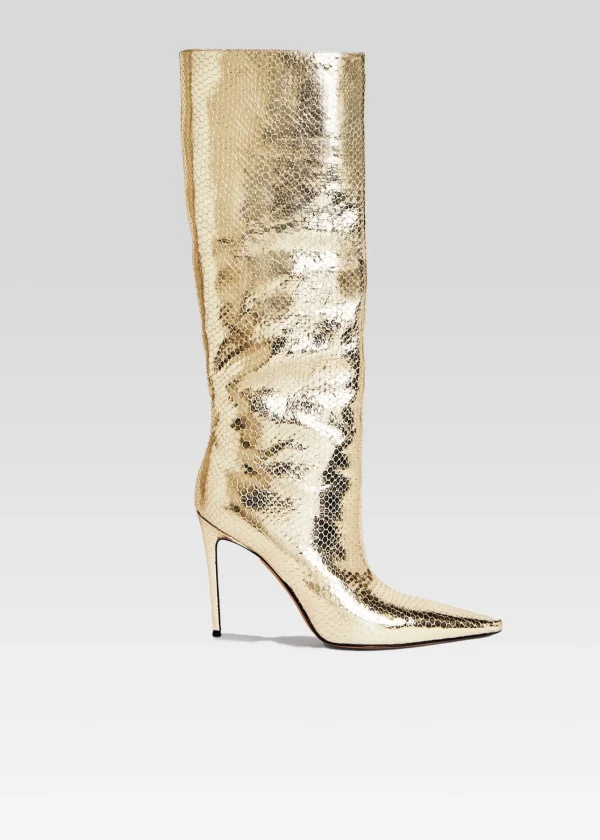 Coming Soon*Retrofete Frida Boot Platino