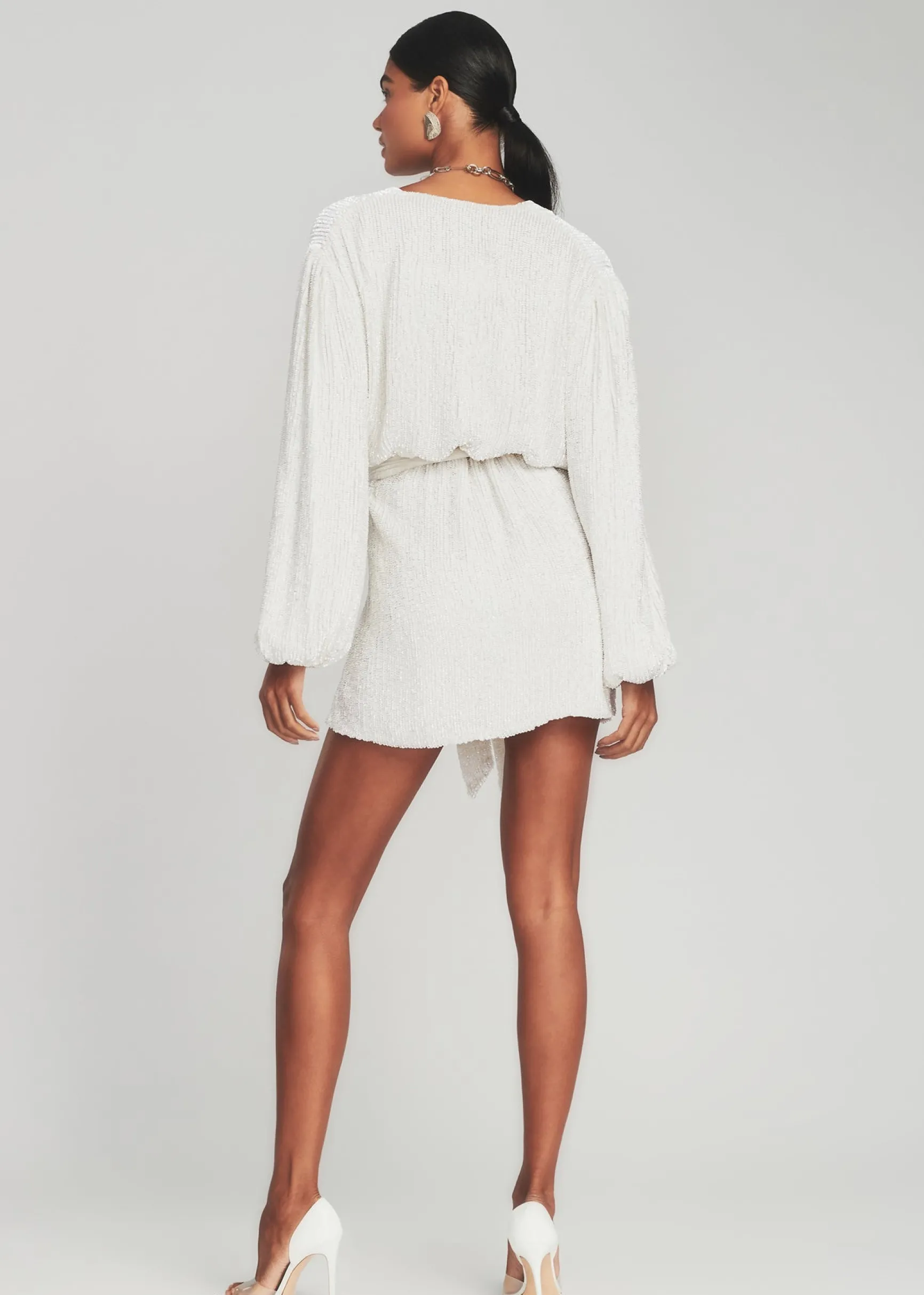 gabrielle_sequin_robe_3-6.webp Sequin Styles*Retrofete Gabrielle Sequin Robe Moonglow White