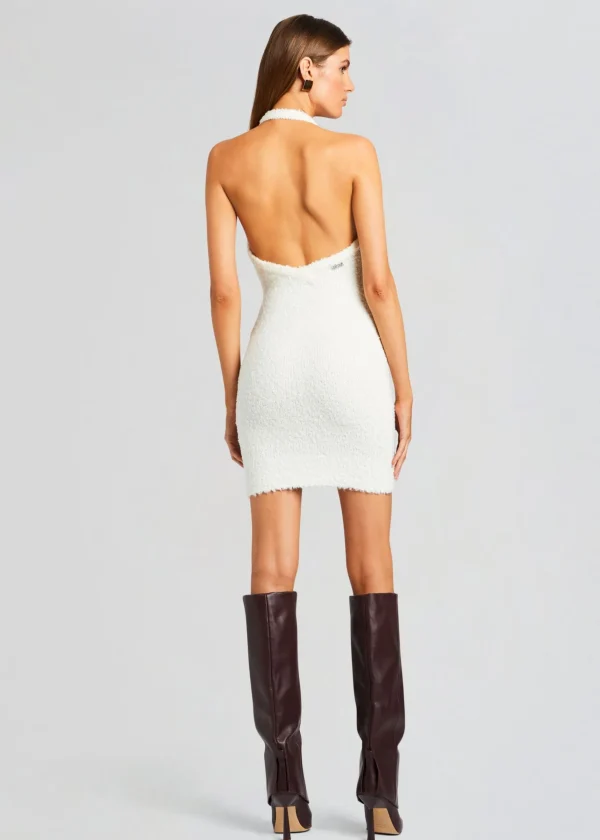 Mini*Retrofete Georgiana Boucle Dress Winter White