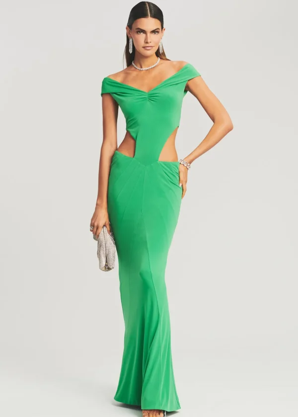 RETROFÊTE*Retrofete Giada Dress Green