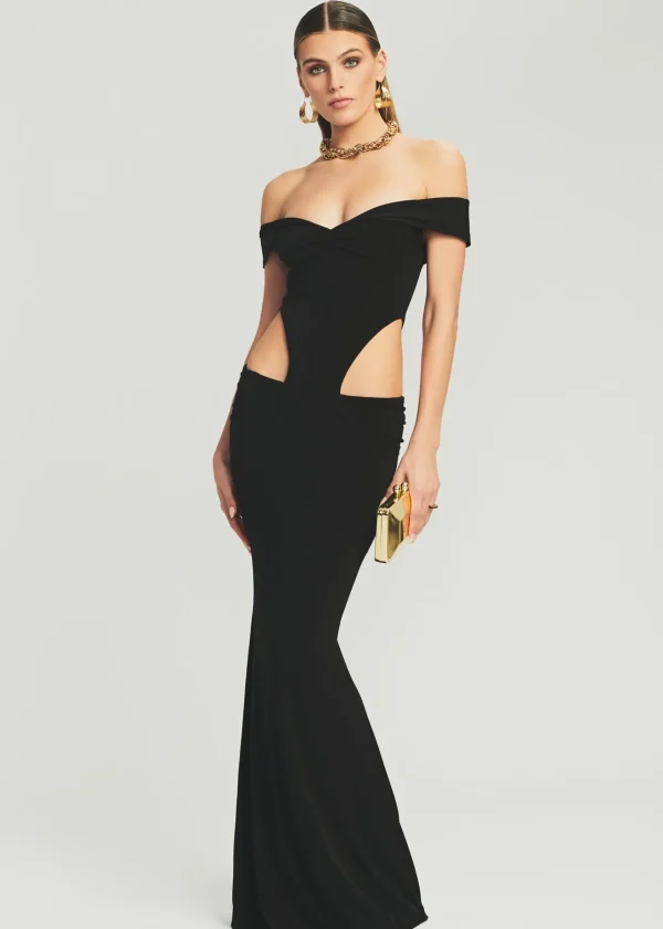 RETROFÊTE*Retrofete Giada Dress Black