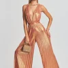 Jumpsuits*Retrofete Graciane Jumpsuit Apricot