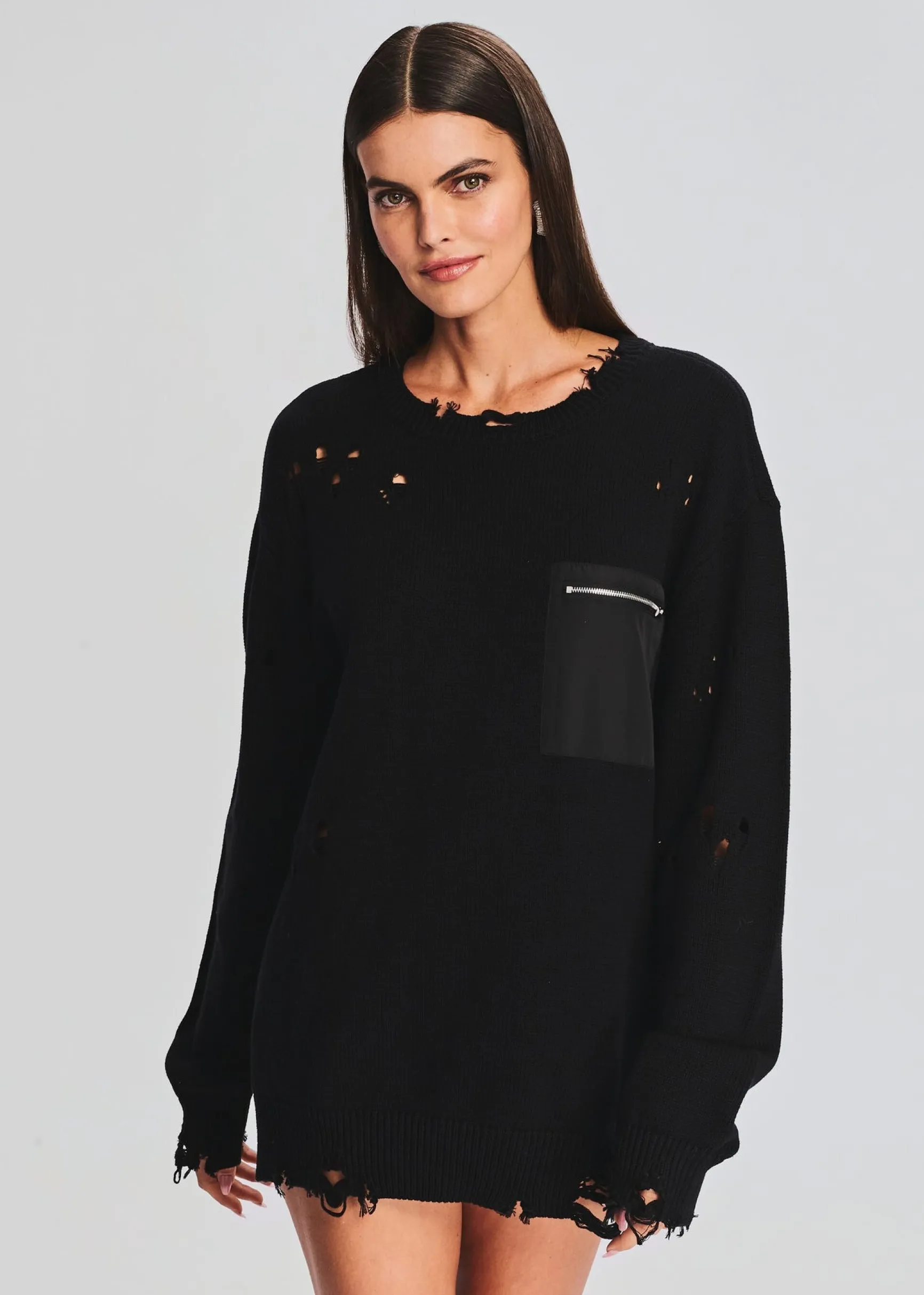 hank_sweater_dress_1.webp Dresses*Retrofete Hank Sweater Dress Black