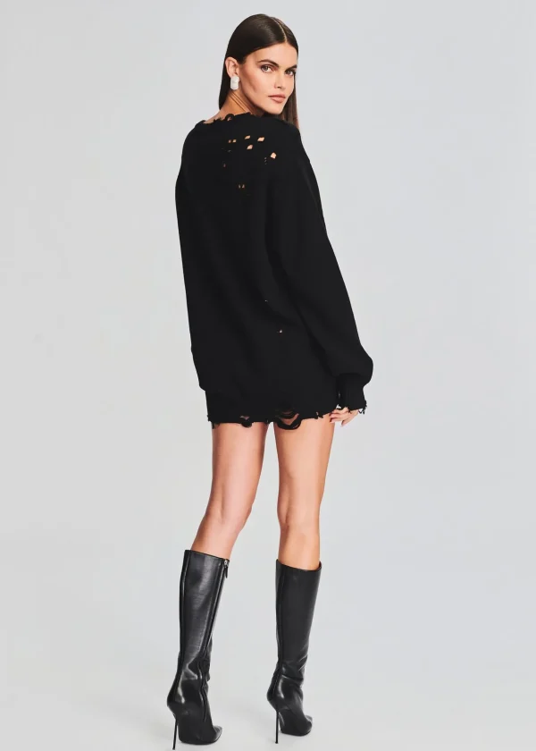 Dresses*Retrofete Hank Sweater Dress Black