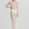 Rehearsal Dinner*Retrofete Heidi Sequin Dress White