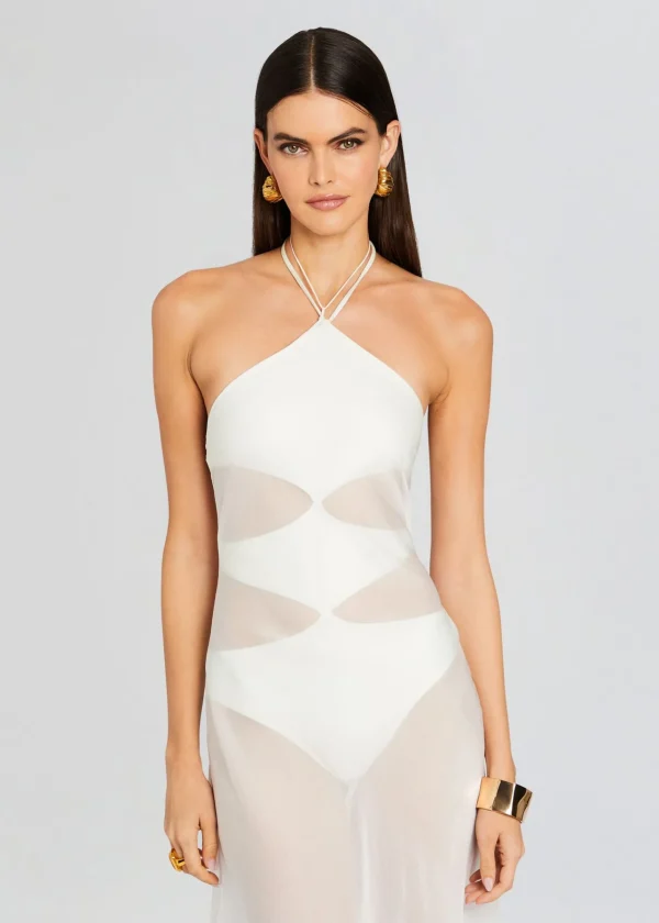 Sheer Bliss*Retrofete Heleny Maxi Dress Cream