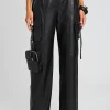 Bottoms*Retrofete Honey Leather Pant Black