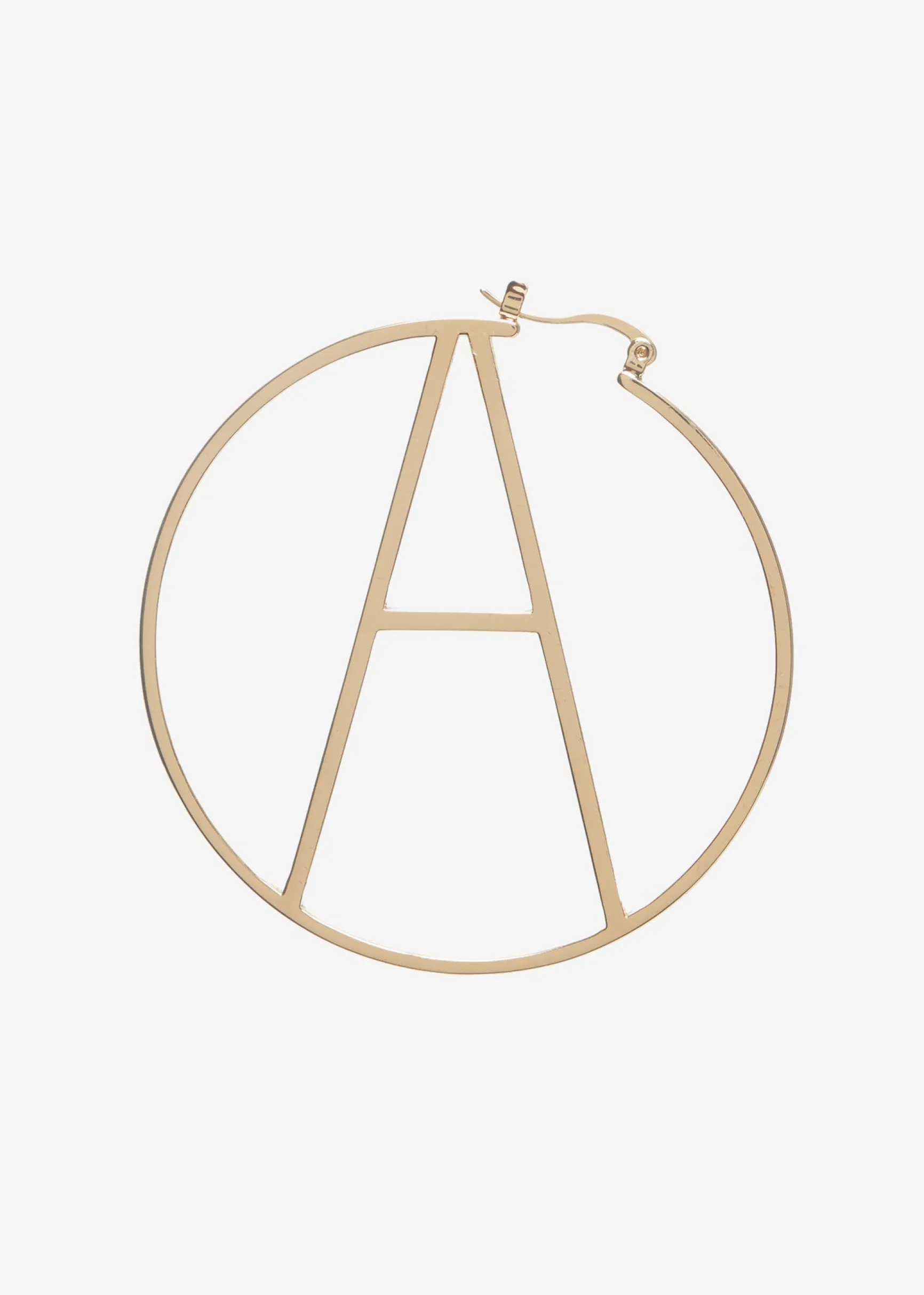 hoop_letter_earring_0.webp Honeymoon Looks*Retrofete Hoop Letter Earring Gold
