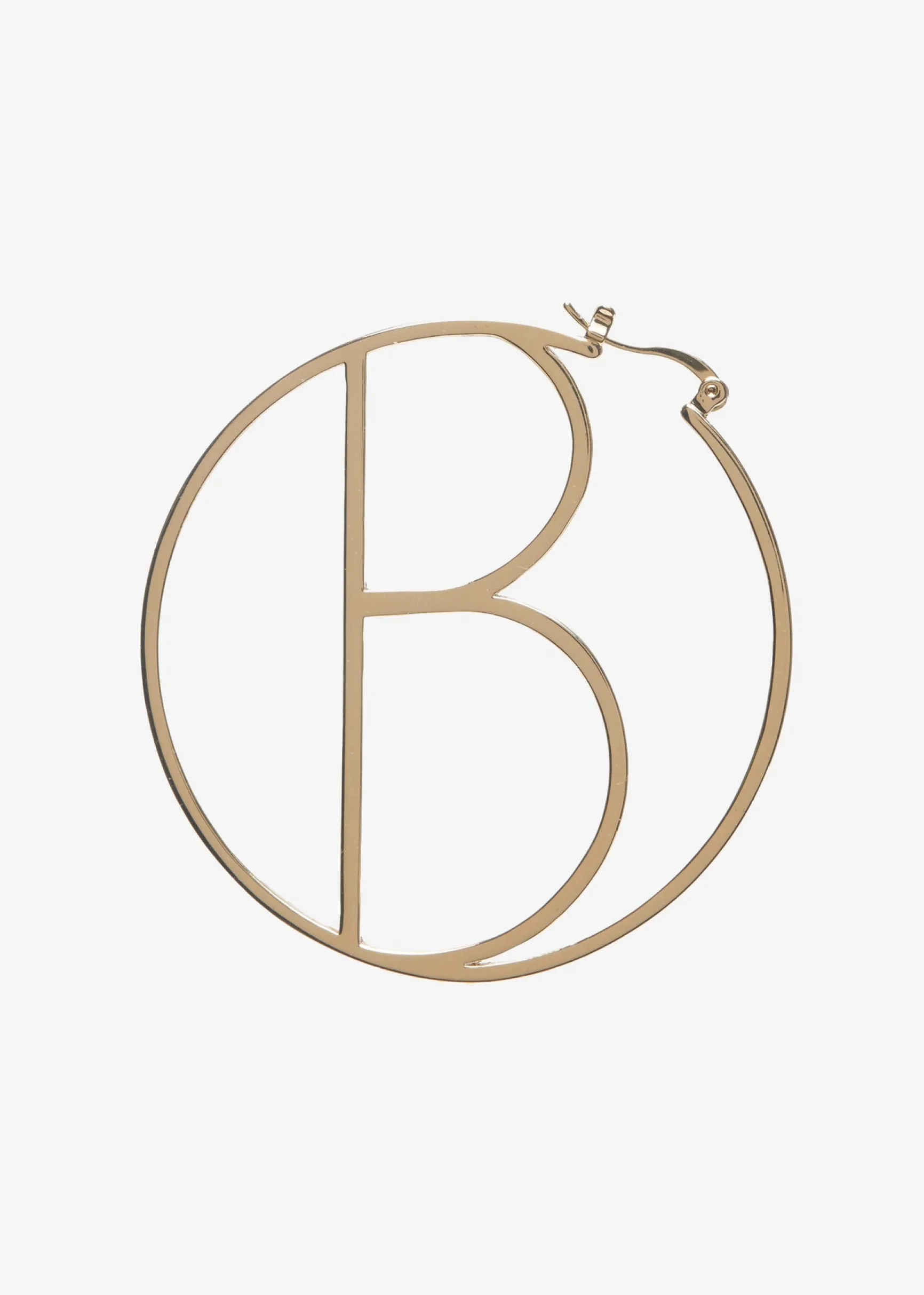 hoop_letter_earring_2.webp Honeymoon Looks*Retrofete Hoop Letter Earring Gold