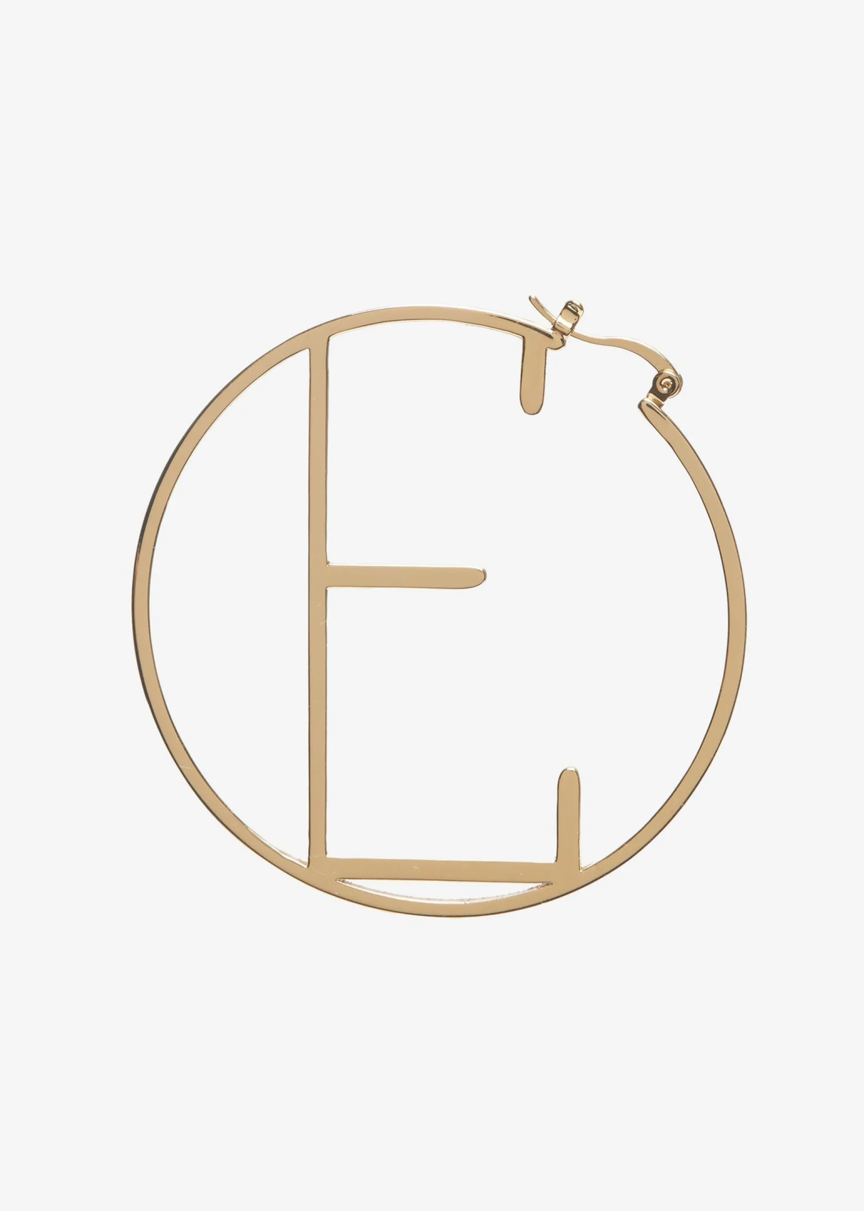 hoop_letter_earring_5.webp Honeymoon Looks*Retrofete Hoop Letter Earring Gold