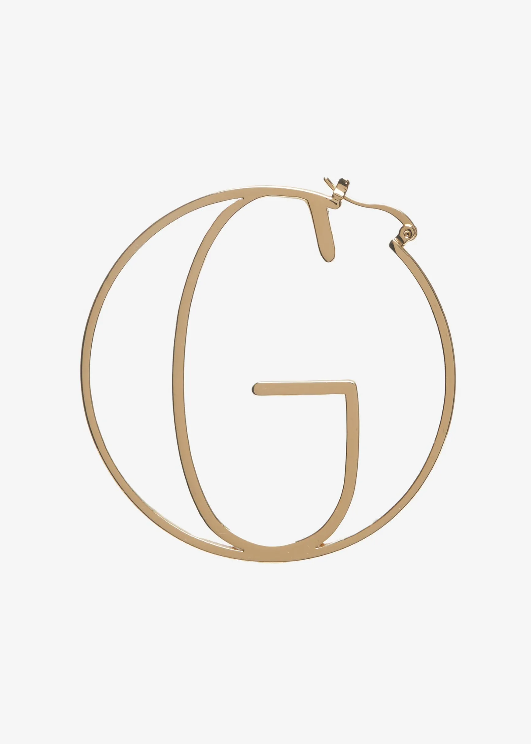 hoop_letter_earring_7.webp Honeymoon Looks*Retrofete Hoop Letter Earring Gold