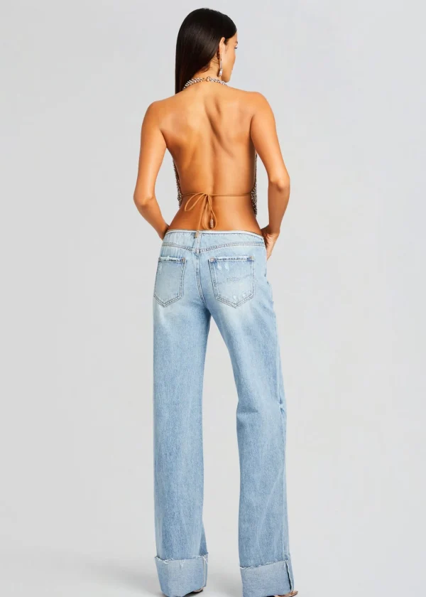 Bottoms*Retrofete Hustler Jean Coastline