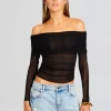 Tops*Retrofete Idalia Top Black