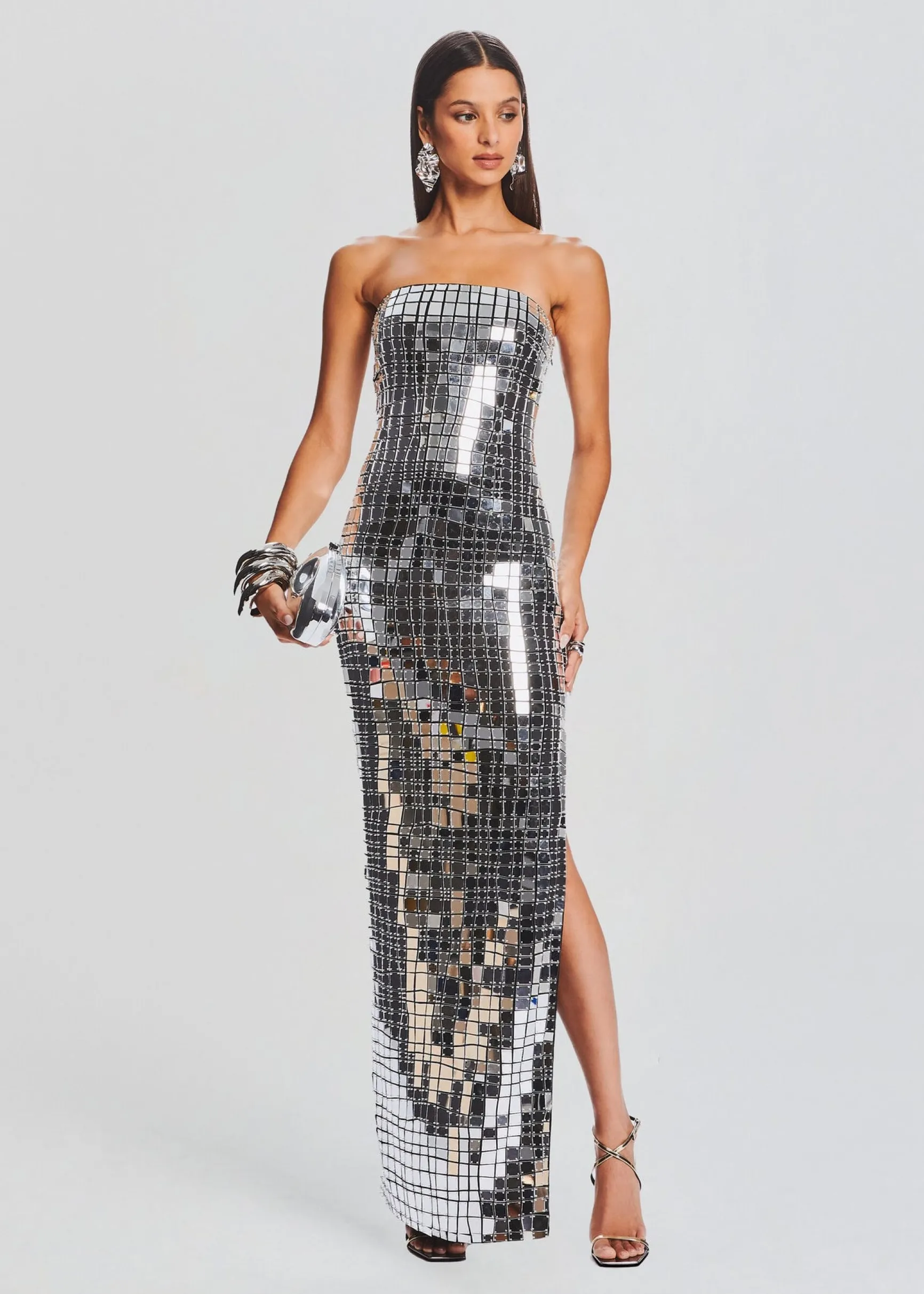 imani_dress_2-5.webp Dresses*Retrofete Imani Dress Black/Silver
