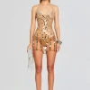 Resort '24*Retrofete Indie Embellished Dress Tannin