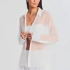 Bachelorette Party*Retrofete Irving Shirt White Pearl
