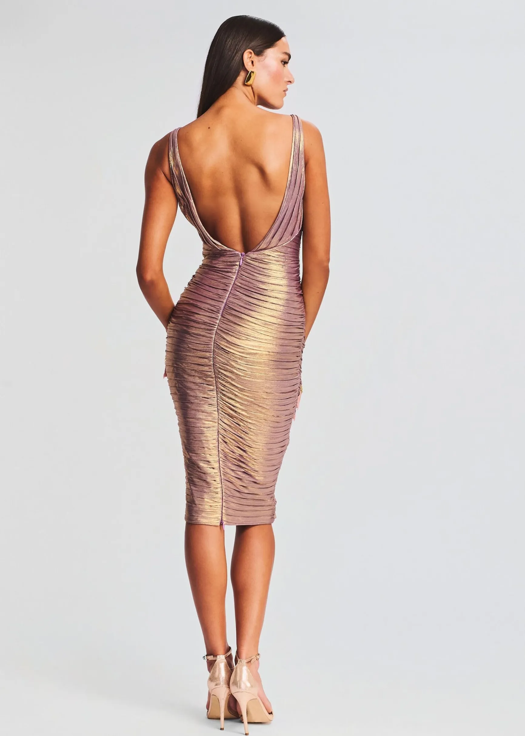 ivy_dress_3.webp Bridal Party*Retrofete Ivy Dress Purple/Gold