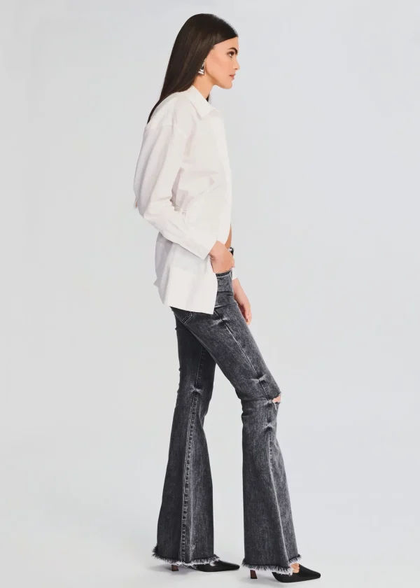 Bottoms*Retrofete Izzi Low-Rise Jean Castlerock