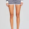 Spring Knits*Retrofete Jac Knit Short Cream/ Navy