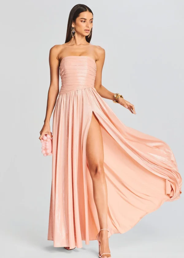 RETROFÊTE*Retrofete Jacie Dress Peach