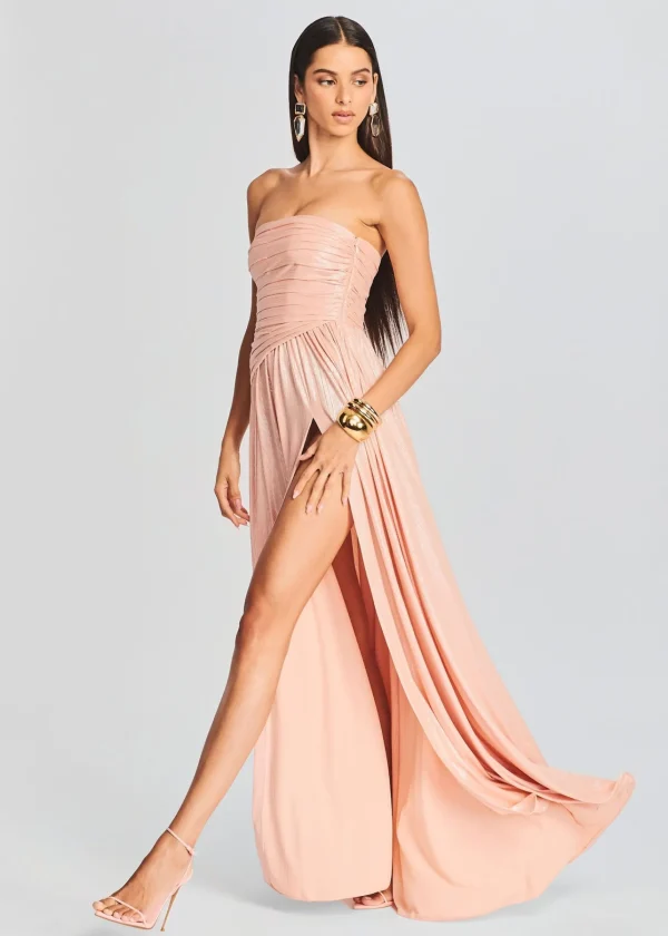 RETROFÊTE*Retrofete Jacie Dress Peach