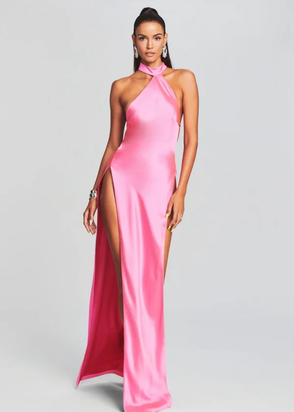 Guest Of*Retrofete Jagger Dress Hyper Pink