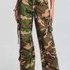 Bottoms*Retrofete Jane Cargo Pant Washed Camo