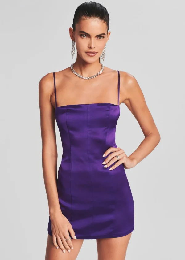 Guest Of*Retrofete Janessa Dress Royal Purple
