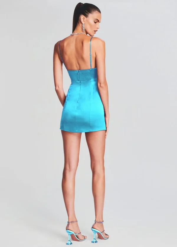 RETROFÊTE*Retrofete Janessa Dress Aqua Blue