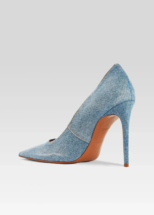 RETROFÊTE*Retrofete Jasmine Heel Denim
