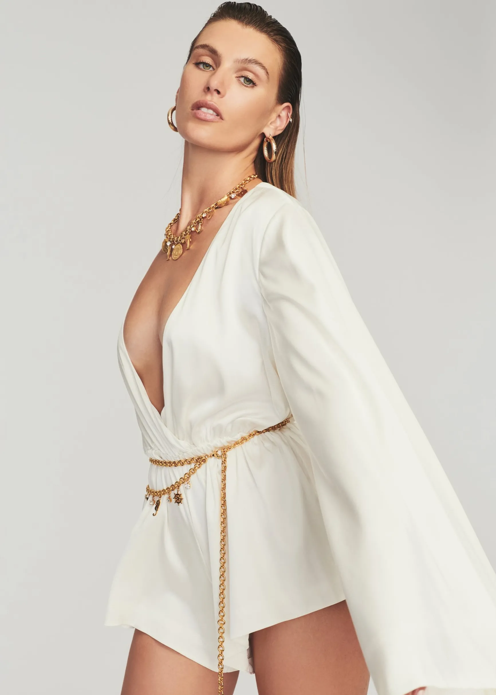 jasper_silk_romper_1-2.webp Final Sale*Retrofete Jasper Silk Romper White