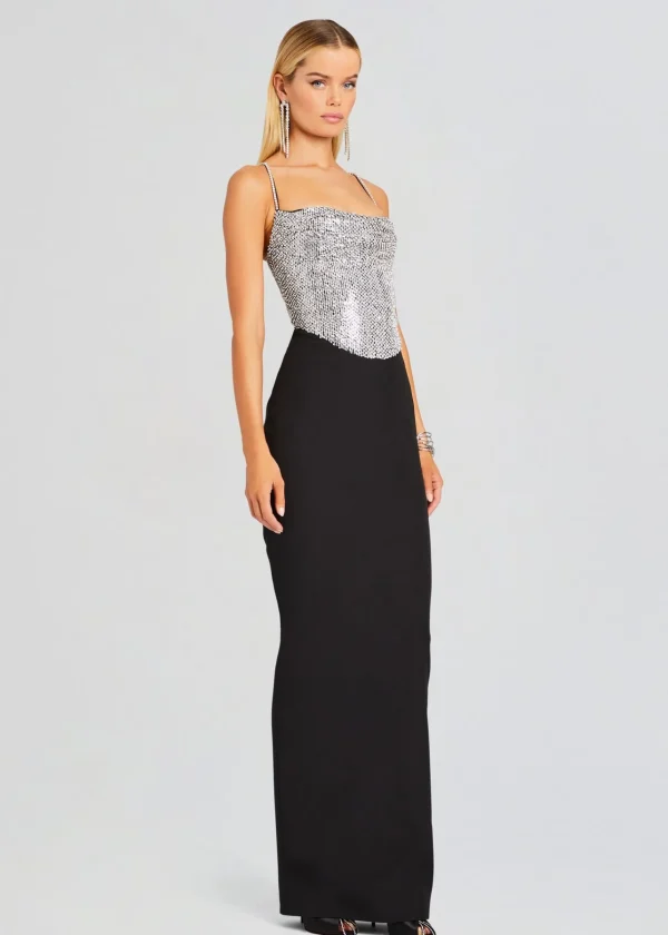 Maxi*Retrofete Jazlyn Dress Black/Silver