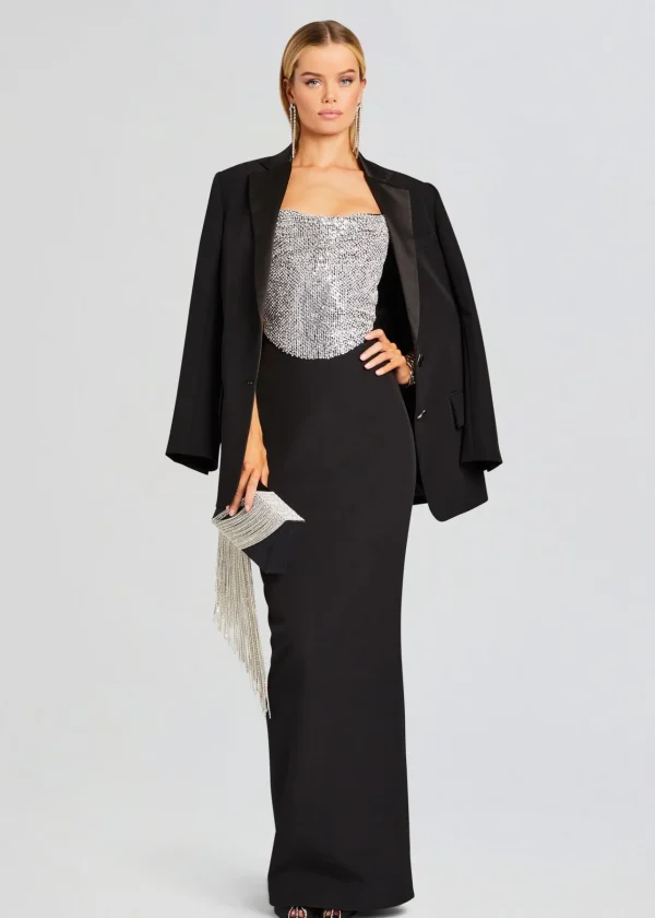 Dresses*Retrofete Jazlyn Dress Black/Silver