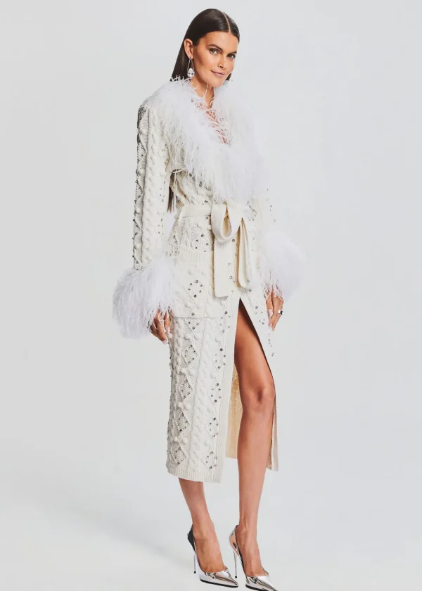Jackets*Retrofete Jenna Cardigan Ivory
