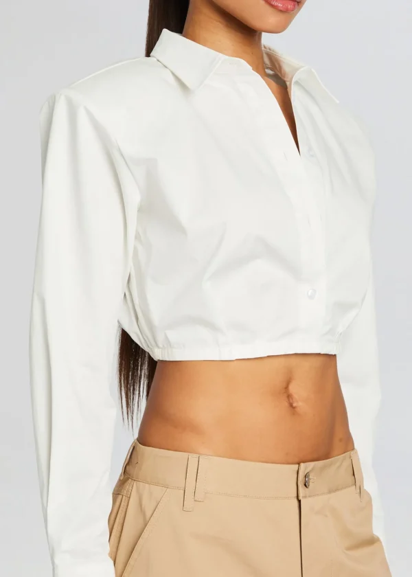 Business Chic*Retrofete Joann Top White