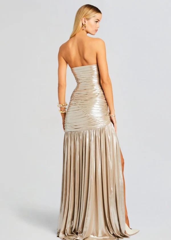 RETROFÊTE*Retrofete Josie Dress Champagne