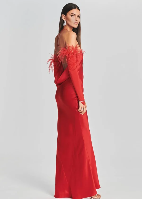 Bridal Party*Retrofete Justine Dress Red