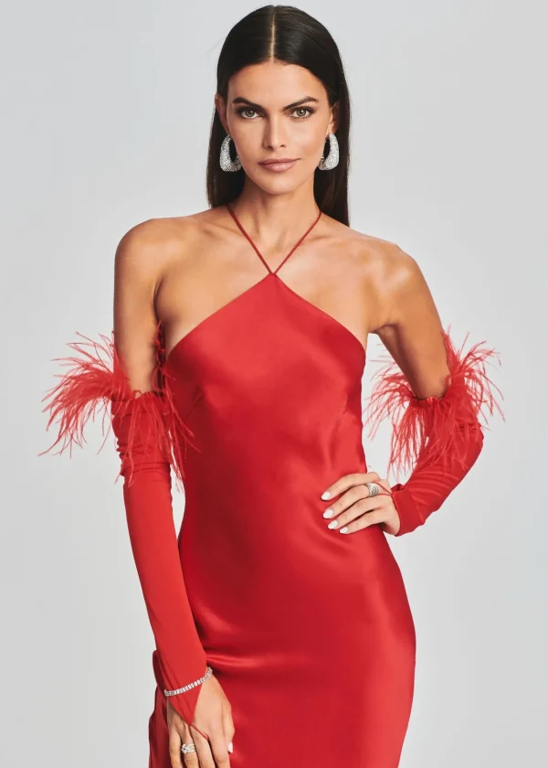 RETROFÊTE*Retrofete Justine Dress Red