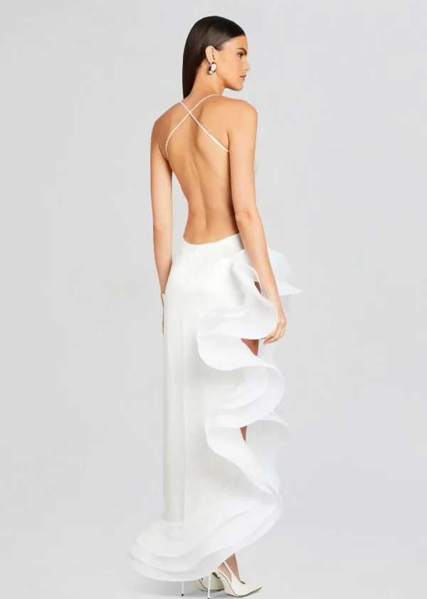 RETROFÊTE*Retrofete Kailtin Dress White