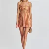 Guest Of*Retrofete Kaiser Dress Apricot
