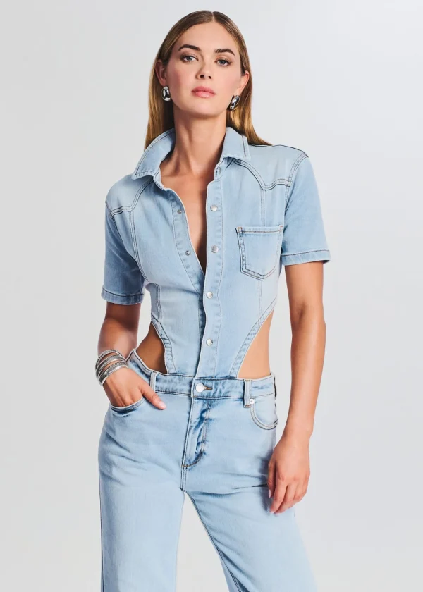 Jumpsuits*Retrofete Karen Jumpsuit Coastline