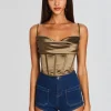 RETROFÊTE*Retrofete Kasen Top Military Green