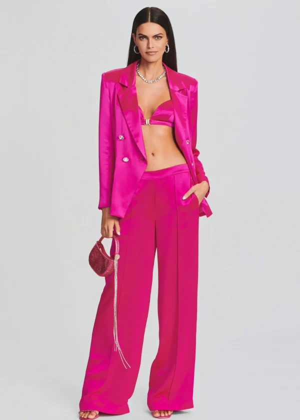 Honeymoon Looks*Retrofete Kasha Pant Neon Pink