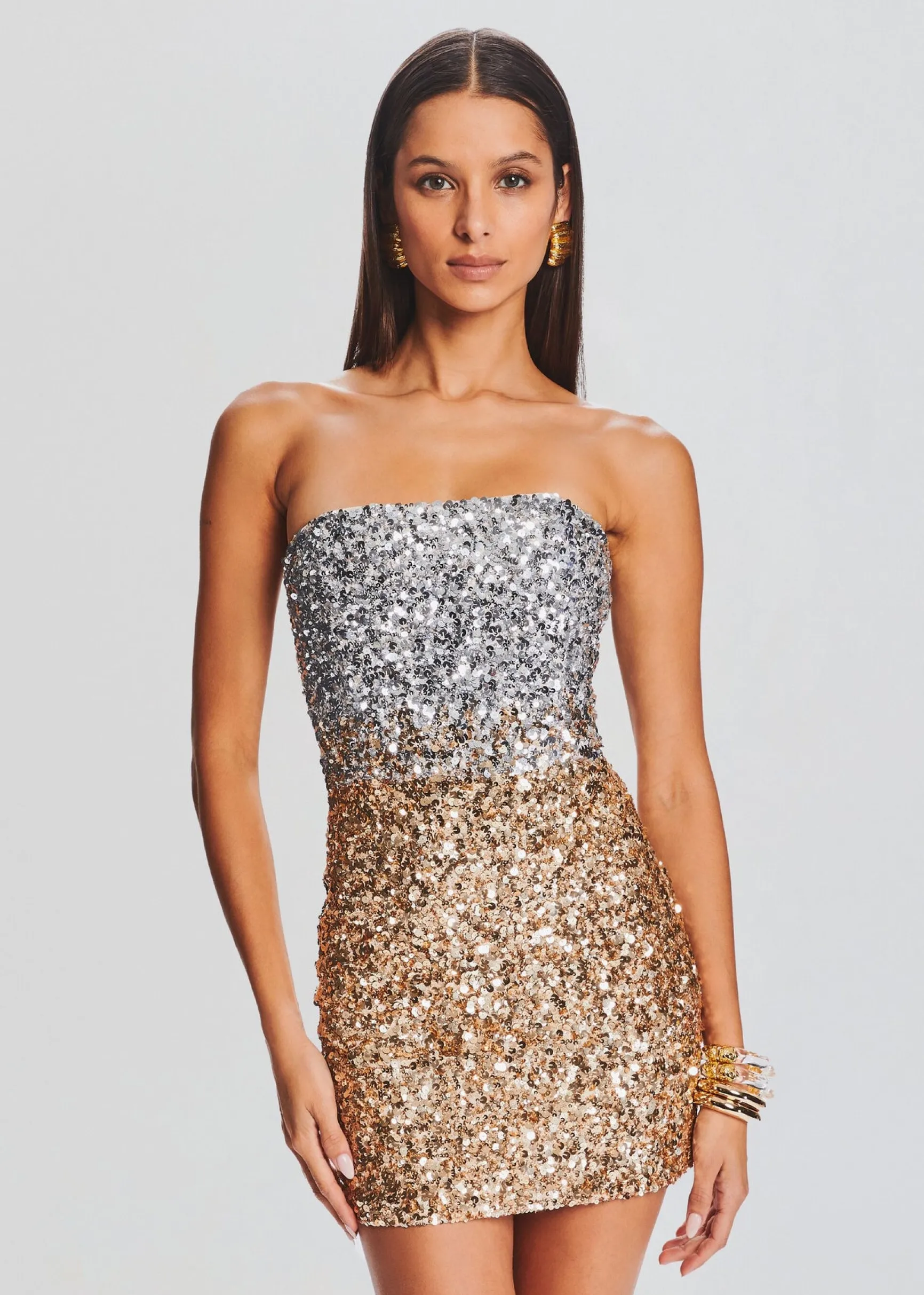 katalina_sequin_dress_4.webp RETROFÊTE*Retrofete Katalina Sequin Dress Silver Gold Ombre