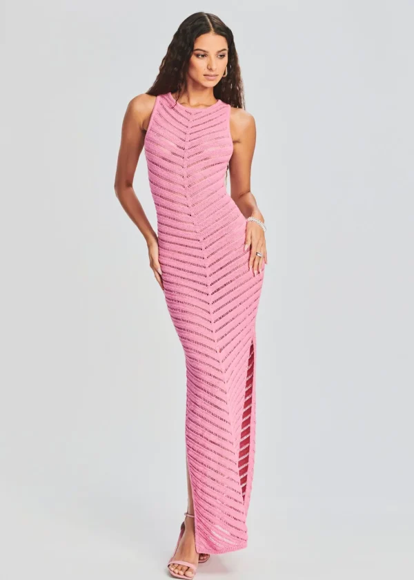 Swim*Retrofete Kate Knit Maxi Dress Soft Pink