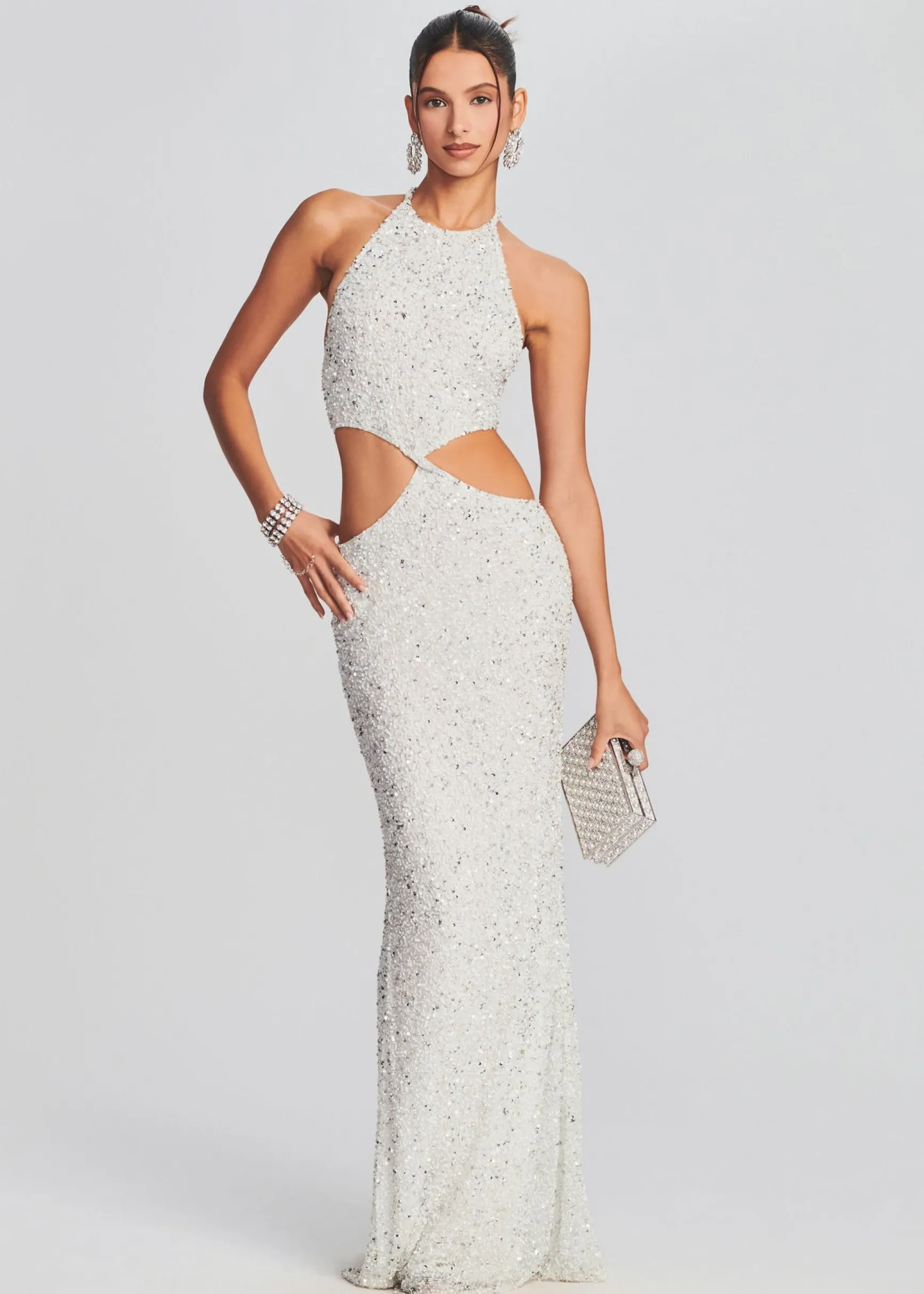 katerina_sequin_dress_4.webp Bridal Party*Retrofete Katerina Sequin Dress Silver White
