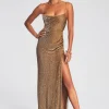 Bridal Party*Retrofete Katya Sequin Dress Bronze