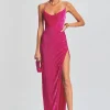 Guest Of*Retrofete Katya Sequin Dress Hot Pink